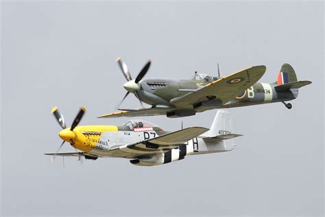 spitfire vs p51